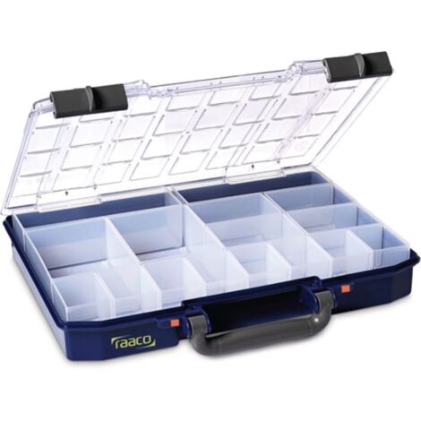 Caja surtida CarryLite 55 4x8-16 An337xF278xH57mm 16 compartimentos RAACO