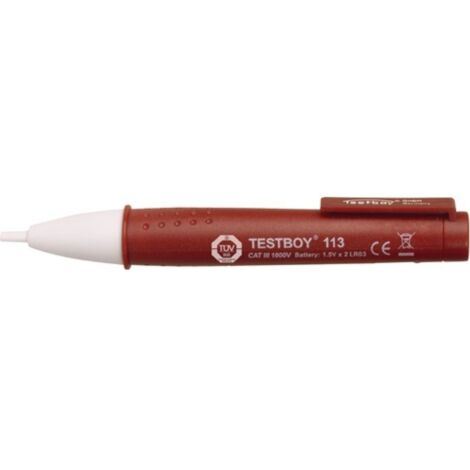 Comprobador de tensión TB 113 12-1000 V AC sin contacto TESTBOY