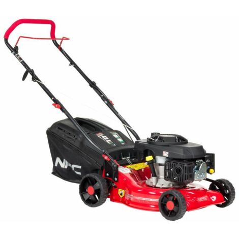 NAC Cortacésped a Gasolina con Tracción LP42-146-NG, motor 146cc, arranque fácil, ancho de corte 42 cm, ideal para jardines medianos.
