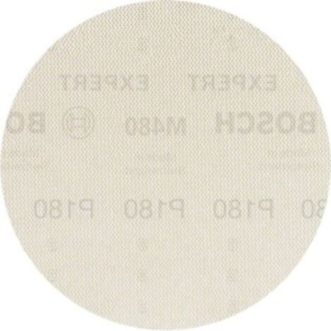 BOSCH MALLAS DE LIJA EXPERT M480 125MM PARA LIJADORAS EXCÉNTRICAS TAMAÑO DEL GRANO 180 UNIDAD DE EMBALAJE 50 unidades