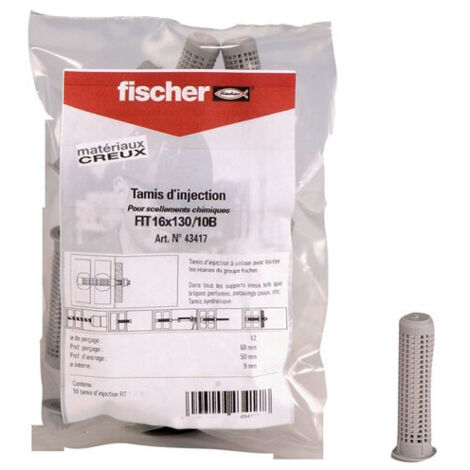 Fischer FIS HK 16x130 Malla de inyección Nylon 16 mm