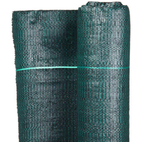 Malla de Ocultación Nature Verde Polipropileno 1 x 10 m (1/4)