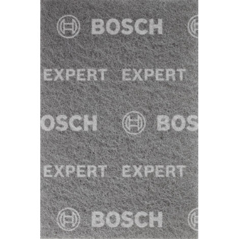 BOSCH PROFESSIONAL DISCOS DE VELLÓN EXPERT N880 (PARA LÁMINAS DE ACERO, 152 X 229 MM, GRADO DE FINURA ULTRA FINE S, ACCESORIOS L
