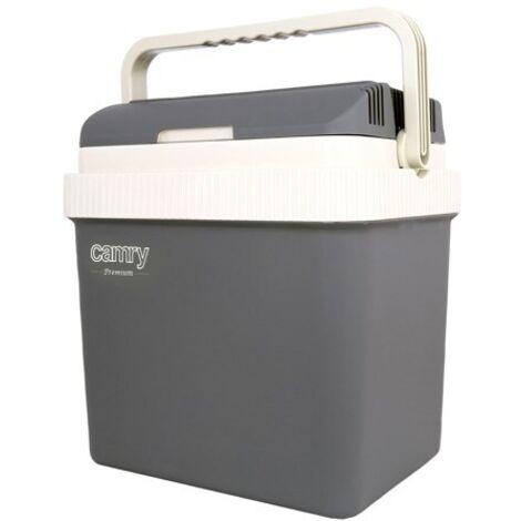 Camry CR 8065 Nevera Portátil Eléctrica de Viaje para Coche, Camping, 12V / 220V, Capacidad 21 litros, Refrigera, Mantiene el Calor, Modo Bajo Consumo, Gris (1/5)