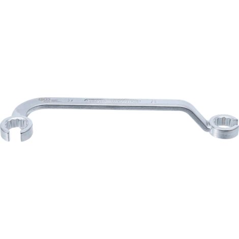 Llave doble, abierta  para los tubos de inyectores diésel  17 mm