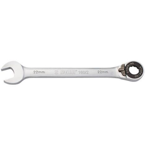 Llave de carraca Unior 622824 acero cromo vanadio 14 mm (1/4)