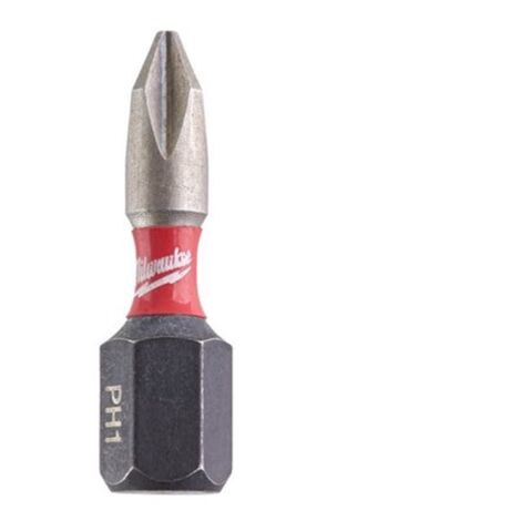 Punta de destornillador Milwaukee shockwave ph3 50 mm cabeza forjada zona de choque (1/2)