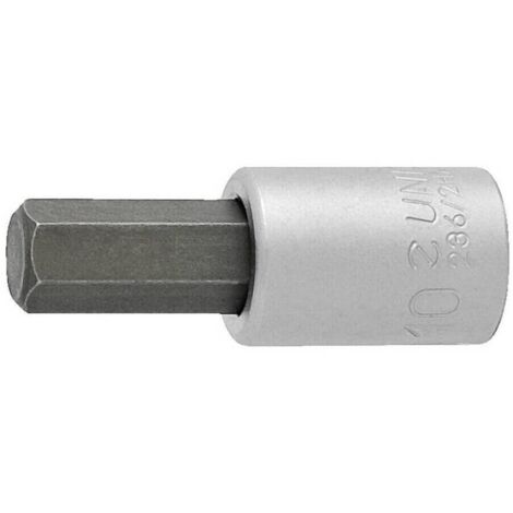 UNIOR 612085 - Llave de vaso 3/8 con punta hexagonal 8 mm serie 236/2HX (1/2)