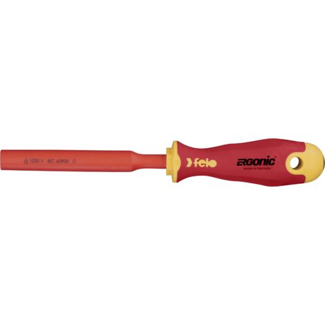 Destornillador Felo ergonic vde m-tec aislado magnético (1/4)
