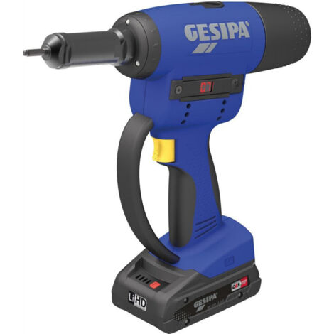 Herramienta remachadora sin cable gesipa firebird pro cas 15000 N 18 V