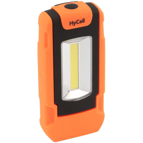 ANSMANN HYCELL LÁMPARA DE TALLER FLEXIBLE CON LED COB, 1 W, NARANJA (1/4)