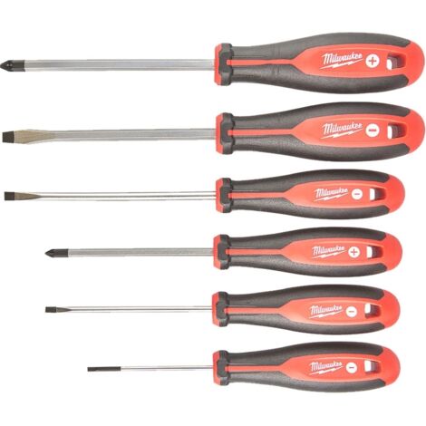 Juego de destornilladores Milwaukee 4932471806 magnético mango trilobulado (1/2)