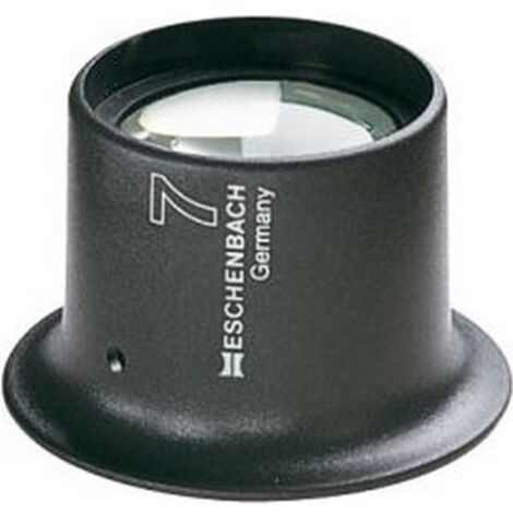 Lupa relojero eschenbach 11243 aumento 3x diámetro 25 mm