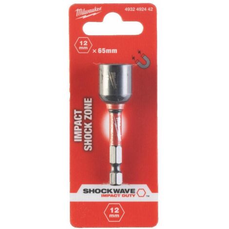 Llave de vaso Milwaukee 49324924 punta magnética 12 mm (1/2)