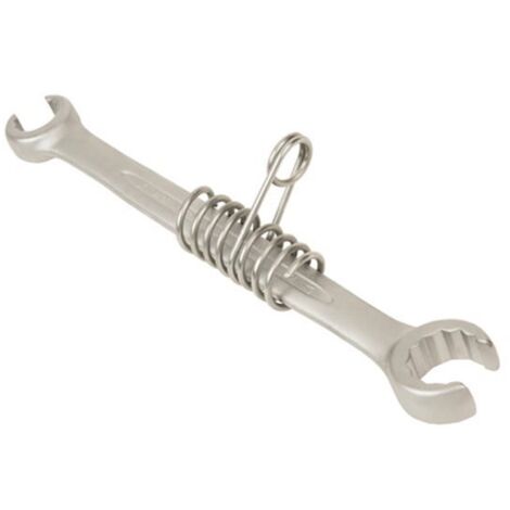 Llave fija Bahco safety doble extremo resorte seguridad