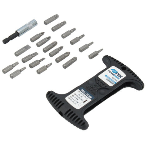 Juego de puntas para destornillador Ferrestock fsks19j adaptador magnético 18 piezas