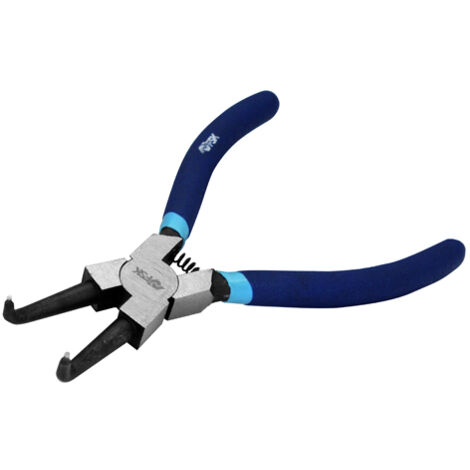 Pince Ferrestock retaining ring pliers acero mandíbula curva
