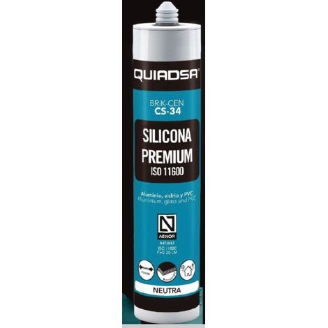 Silicona de sellado quiadsa cs-34 resistencia UV y flexibilidad (1/4)
