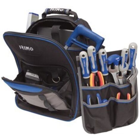 Mochila para herramientas irimo 9022-bp1 capacidad 20 litros tela 600 denier