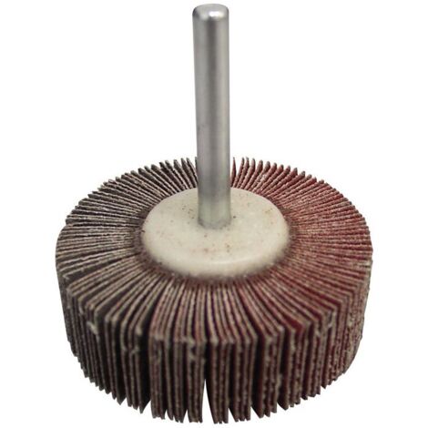 Calflex - Ruedas mil hojas con vástago RV Ø x Espesor x Vástago x Grano - 30x10x3 mm x Gr.220