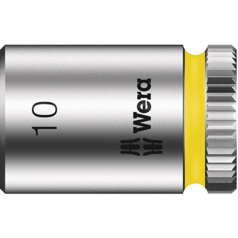 WERA 05003509001 LLAVE DE VASO CON ARRASTRE, 1/4'', 10 MM (1/4)