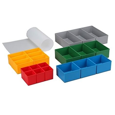 ALLIT - CONJUNTO DE CAJÓN, 1 PIEZA, ROJO/AMARILLO/AZUL/VERDE/GRIS, 457 370