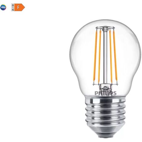 Philips CorePro LEDLuster 4.3W, E27, vidrio, 15000h, 34732800