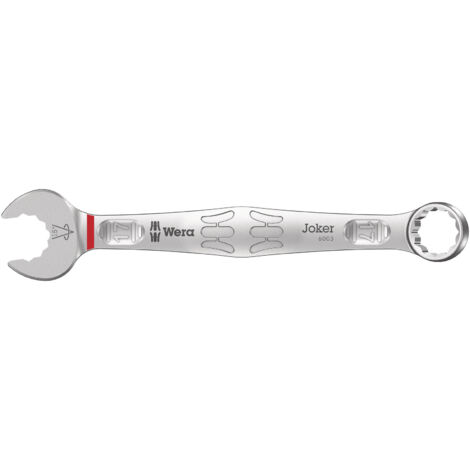 Llave mixta Wera Joker roja 17 milímetros 190 milímetros