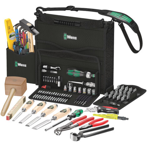 Set de herramientas Wera 2Go H 1 para usuarios de madera (1/5)