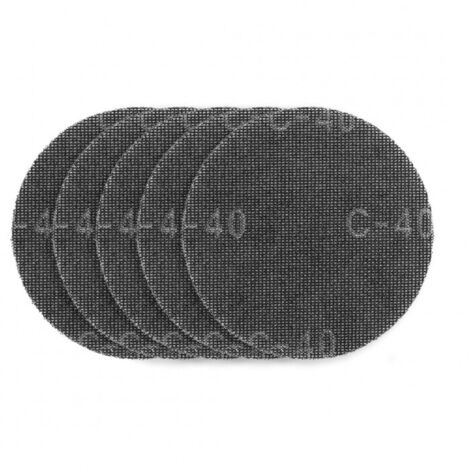 Accesorios de lijado Graphite mesh 180 mm grano K40 5 unidades