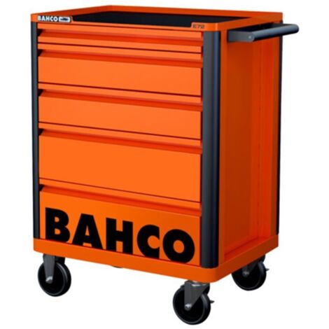 CARRO E72 26 5 CAJONES NARANJA - BAHCO