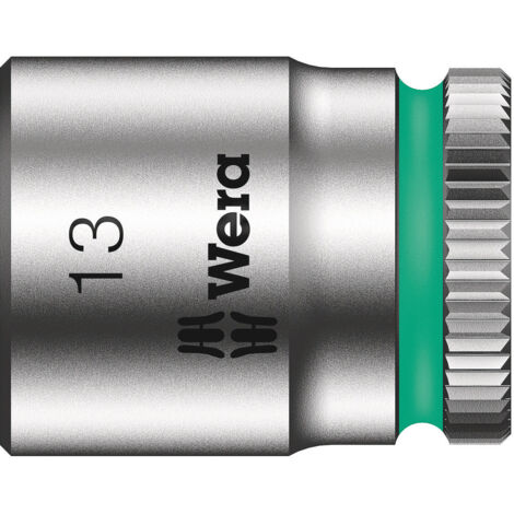 WERA 05003512001 LLAVE DE VASO CON ARRASTRE, 1/4'', 13 MM (1/4)
