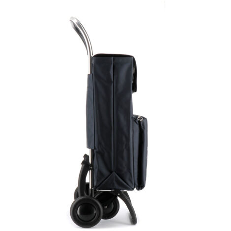 Rolser MF 4.2 carro de la compra plegable gris oscuro (1/4)