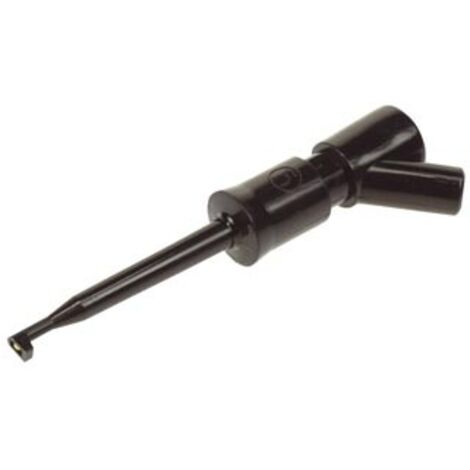 MINI PINZA DE PRECISIÓN CON CONEXIÓN HEMBRILLA 2mm (KLEPS2BU), COLOR NEGRO (1/3)