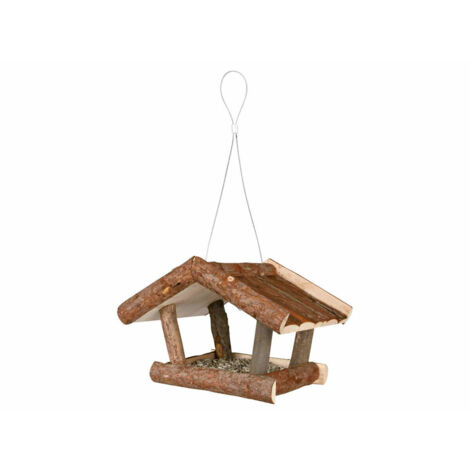 Trixie Comedero Páj. Natura, Colg.,32×23×20cm,Madera Pino (1/2)