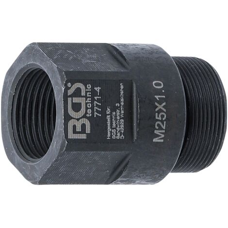 Adaptador BGS 7771-4 para extracción de inyectores M25 x M20 (1/3)