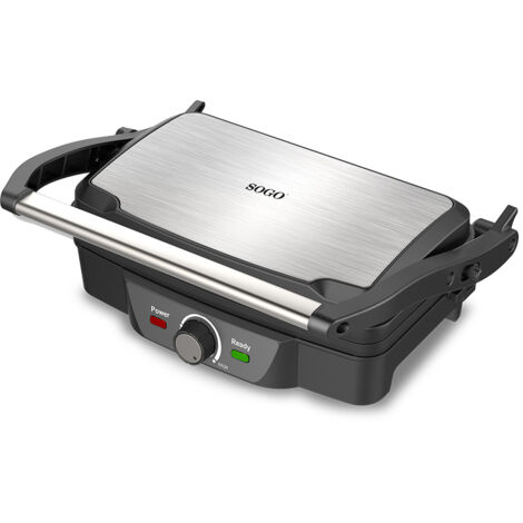 Sandwichera, Plancha Grill Eléctrica De 1600W - Antiadherente Alta Calidad (1/3)
