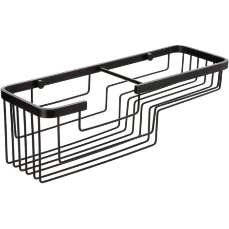 Accesorio de baño Tatay rectangular aluminio resistente al óxido 37x12x11.3 cm (1/3)