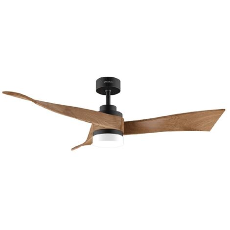 Cecotec – Ventilador de techo EnergySilence Aero 5285 – Motor DC 40W silencioso – 6 velocidades – Lámpara LED 18W con 3 tonalidades (1/2)