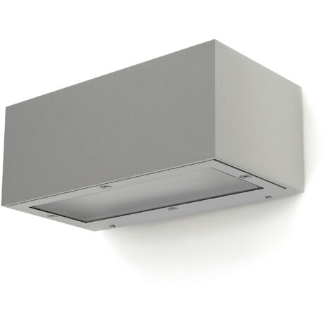 Lámpara de pared dopo isora aluminio IP65 20W (1/5)