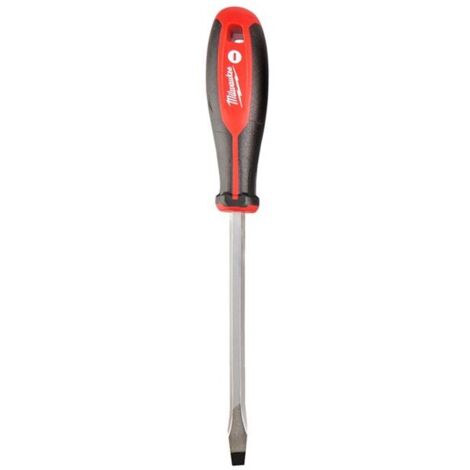 Destornillador Milwaukee sl 1.2x8x150 mm magnético vástago hex (1/2)