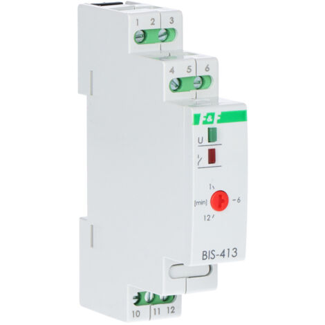 Relé bistable ff BIS-413I 16A 230V temporizador ajustable (1/3)