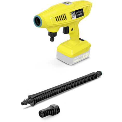 Karcher KHB 4-18 limpiadora a alta presión inalámbrica negro amarillo (1/5)