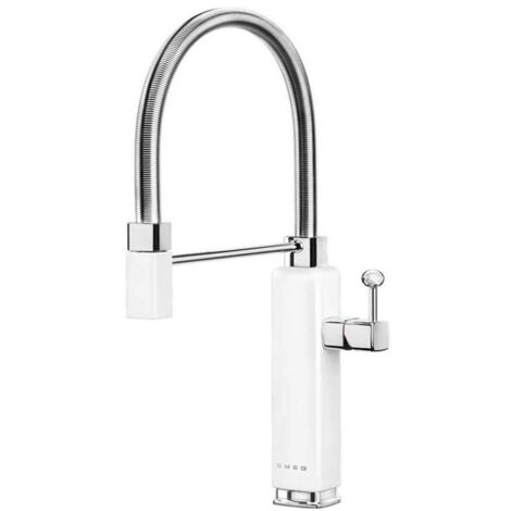 Grifo Smeg MDF50WH latón rotación 360 grados (1/2)