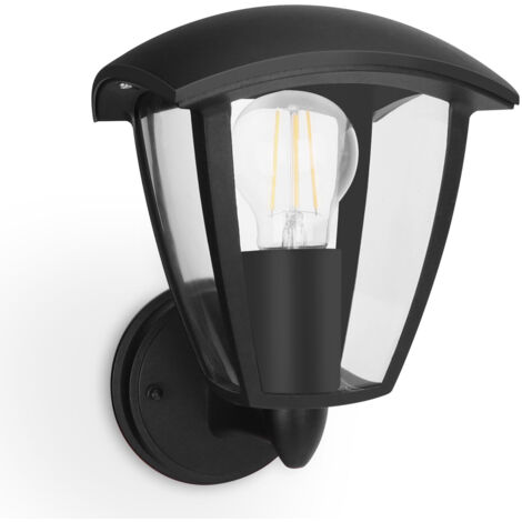 Lámpara de pared Outdoor Rising Black E27 (1/5)