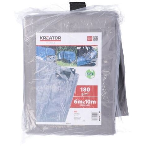 Lona kreator krt660305 impermeable protección UV 6x10 m (1/5)
