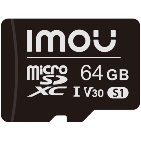 Tarjeta MicroSD Imou ST2-64-S1 64 GB velocidad 95 MB s (1/5)
