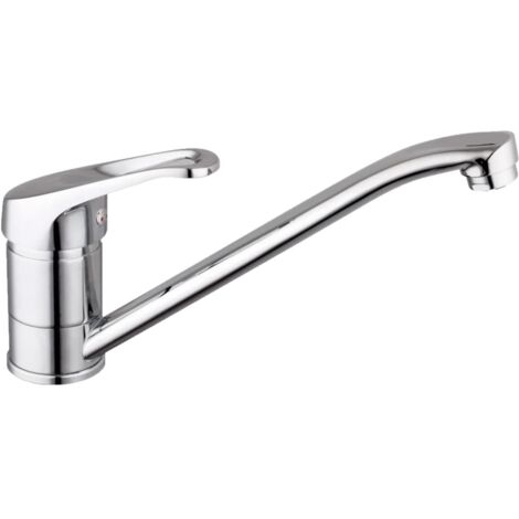 Grifo mezclador de fregadero TASSONI baja presión cromado SCHÜTTE (1/4)