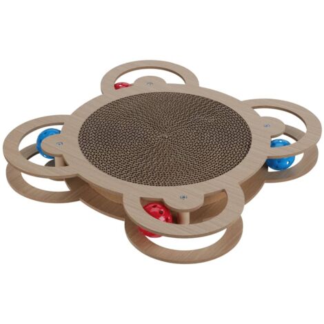 Furniture Limited - Rascador para gatos natural 35x35x5 cm (1/3)