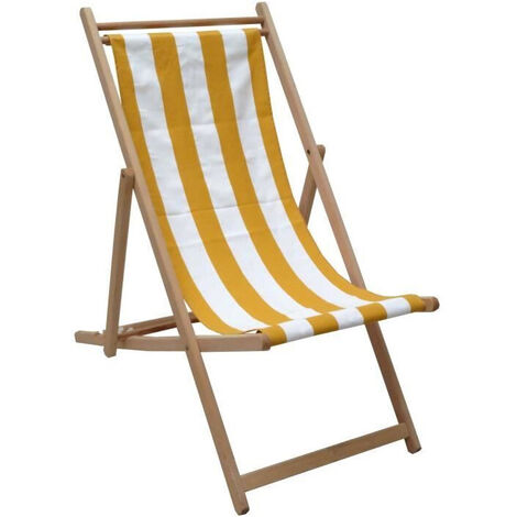 Tumbona Jardin Prive Amarillo 101 x 56 x 96 cm (1/2)